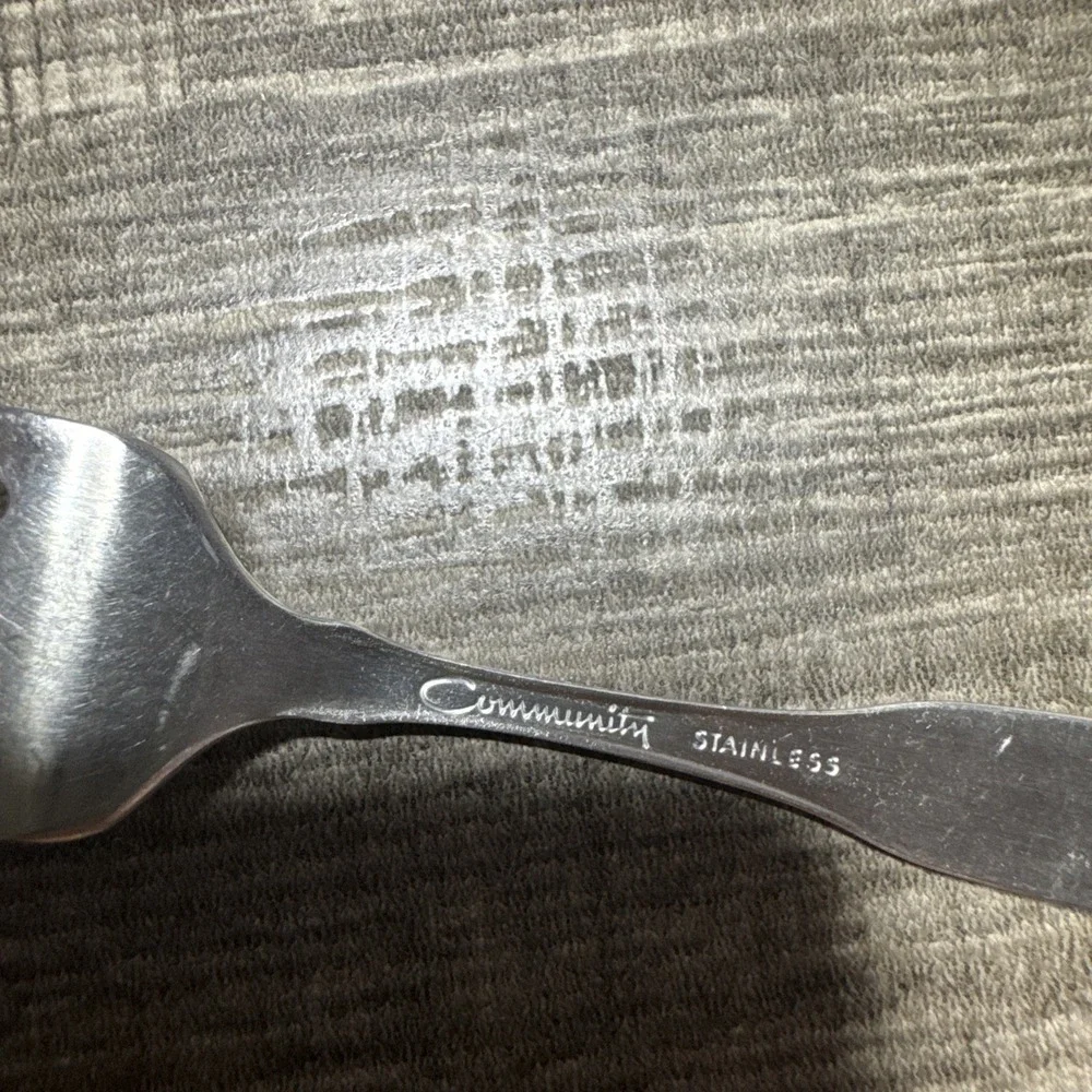 Oneida Community PAUL REVERE Stainless Satin Silverware CHOICE Fork